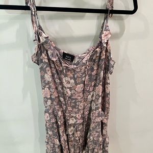 Flowy floral dress